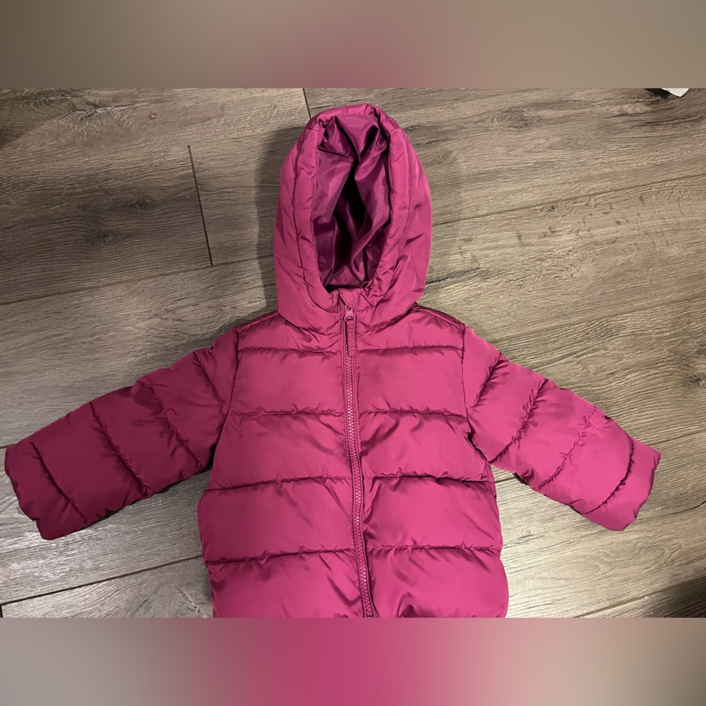 Kids Puffer Jacket - Pink